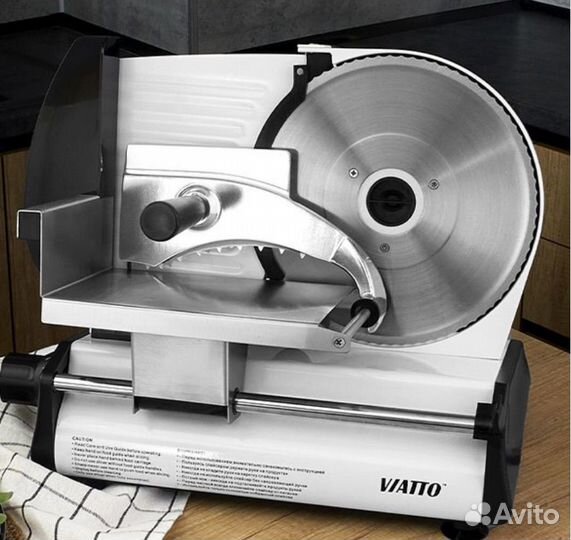 Слайсер Viatto VA-MS2218W. Ломтерезка