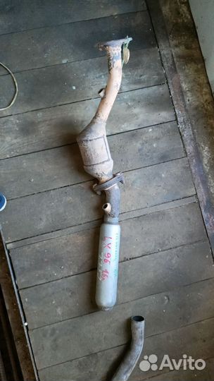 Выхлопная система на mitsubishi lancer 10