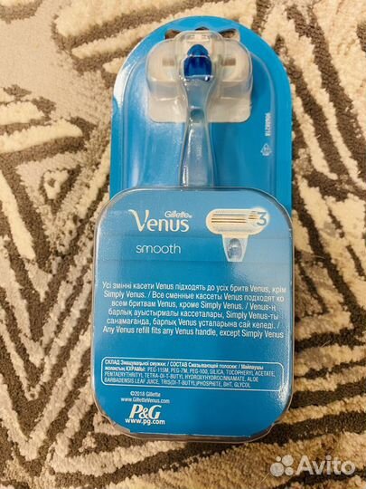 Бритва станок Venus Smooth, Gillette Fusion 5