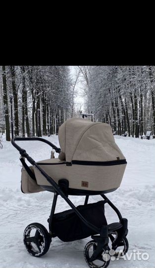 Коляска adamex 3 в 1 бу
