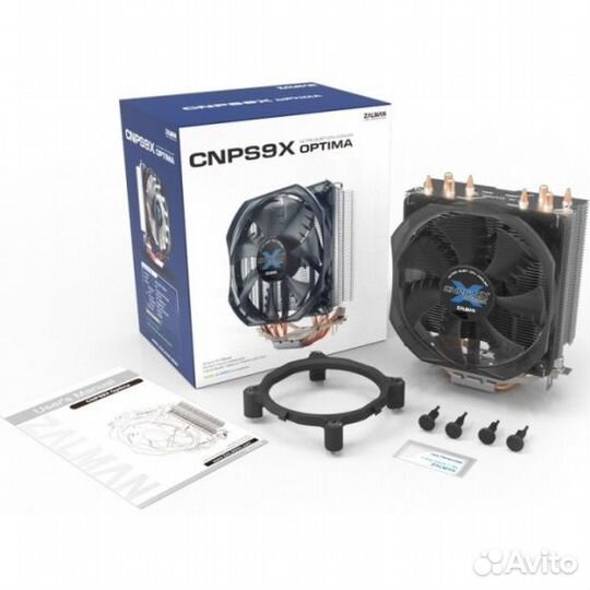 Кулер Zalman cnps9X Optima (белая подсветка)