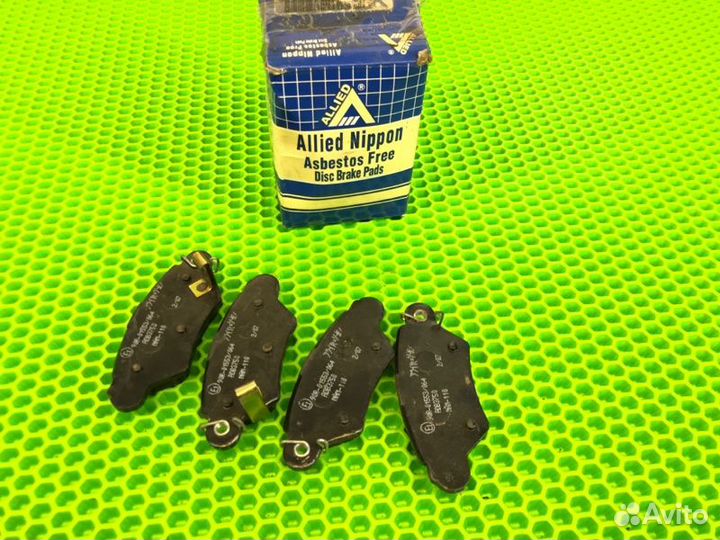 Колодки тормозные задние