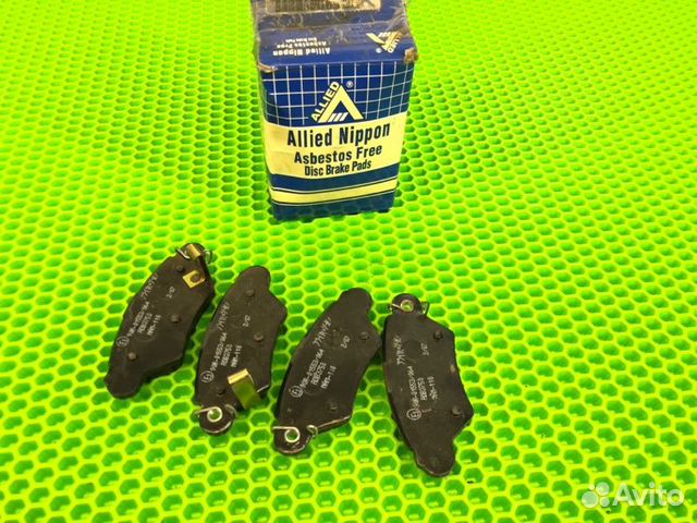 Колодки тормозные задние