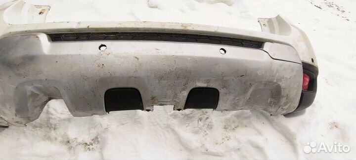 Задний бампер Renault duster 1 рестайлинг