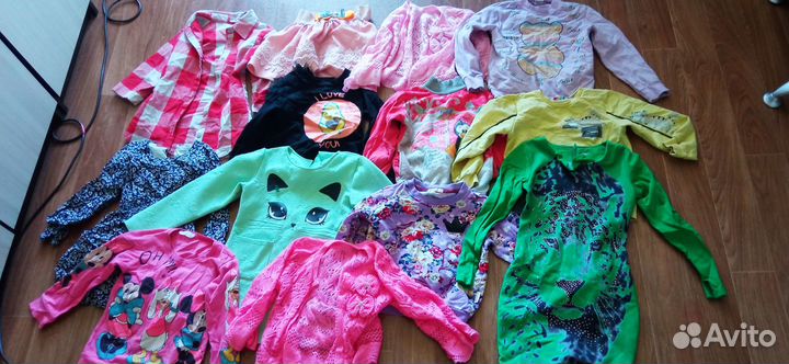 Детские вещи и обувь для девочки на 5-6-7лет