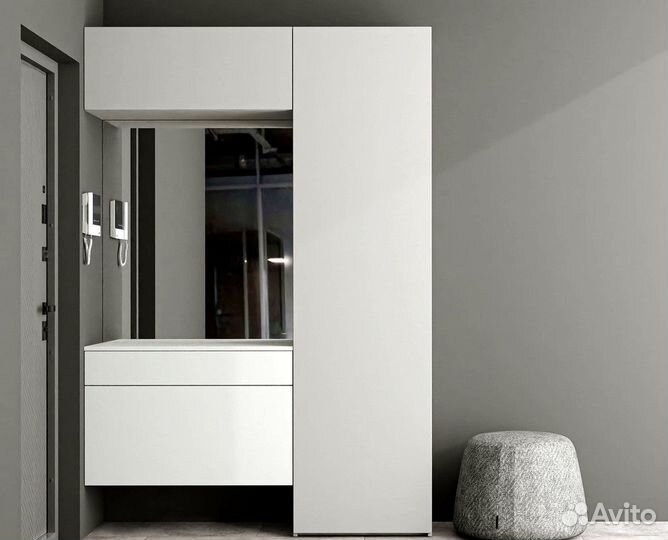 Встроенный шкаф в прихожую под заказ