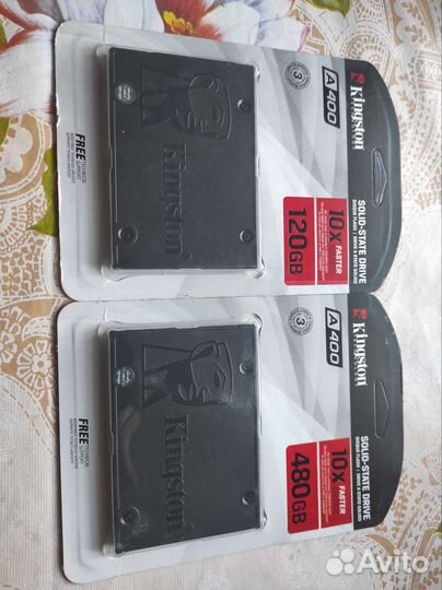 Ssd Kingston 120/480