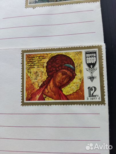 Конверты с марками, Времён СССР, 1980 год