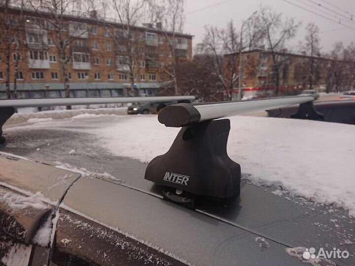 Багажник на крышу аэро Рено Логан / Сандеро