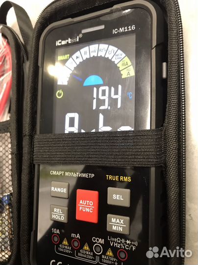 Профессиональный смарт мультиметр ICarTool