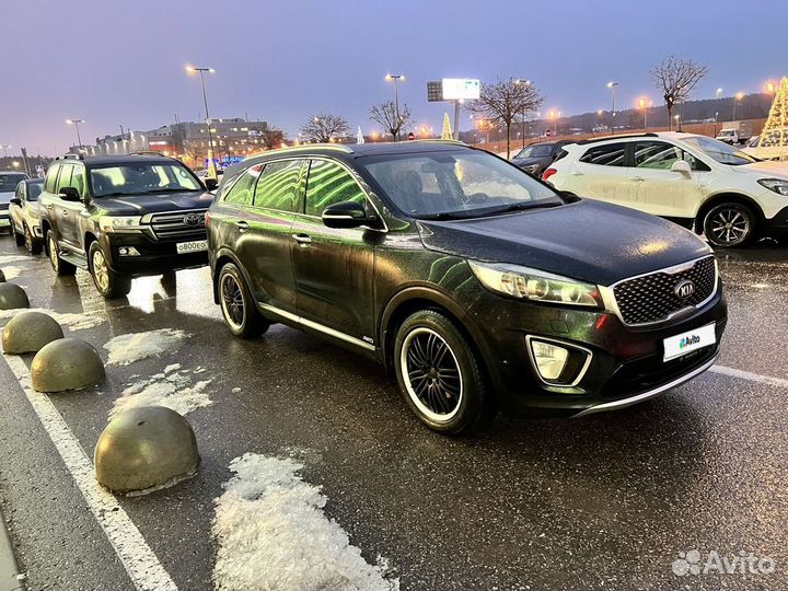 Kia Sorento Prime 2.2 AT, 2016, 221 000 км