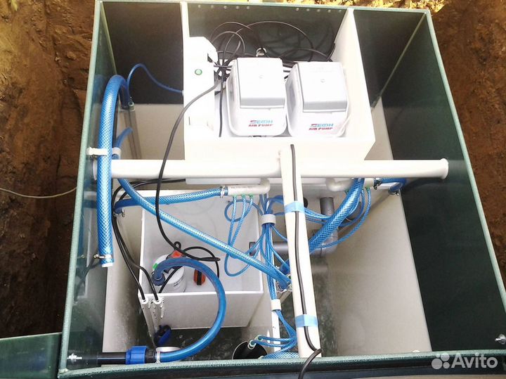 Септик для дома и дачи. Установка под ключ