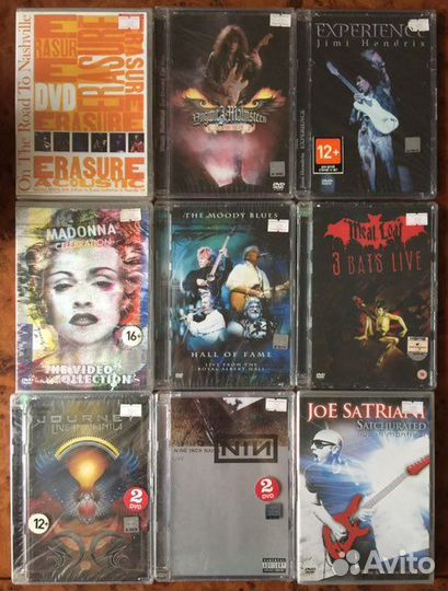 DVD Новые/Лицензионные/Концерты/live