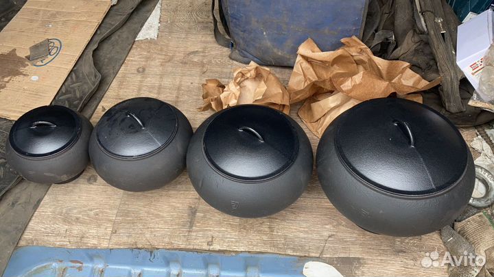 Чугунок, горшок чугунный