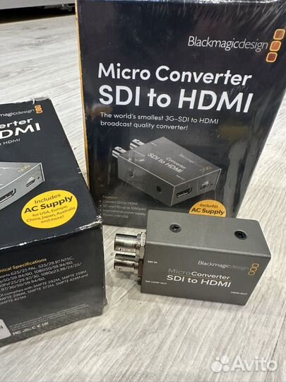 Мини-конвертер Blackmagic Design SDI to hdmi