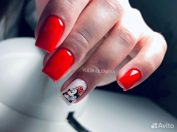 Покрытие гель-лак. Наращивание ногтей