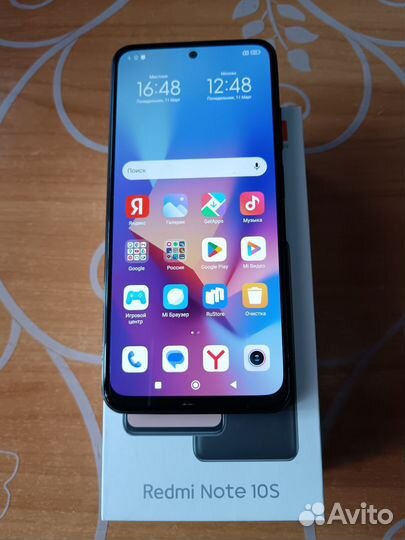 Xiaomi Redmi Note 10S, 8/128 ГБ