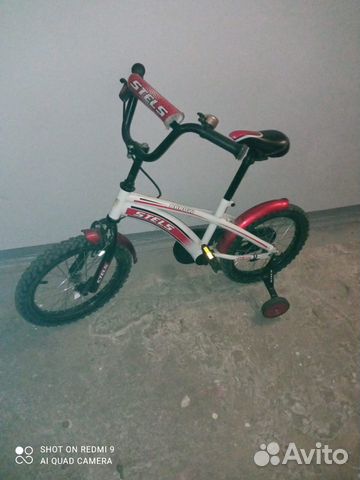 Велосипед детский 4х колесный, 14''. Торг
