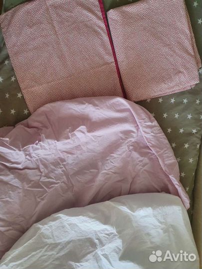 Постельное белье для девочки IKEA+2 простыни, пелё