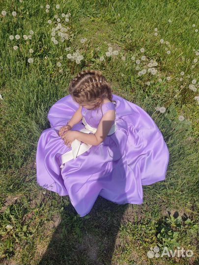 Платье для девочки 7-9 лет