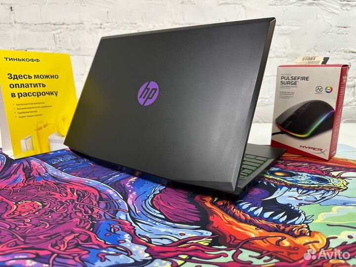 Hp pavilion i7-9750H и GTX 1060 3 GB Ram 16 GB 640