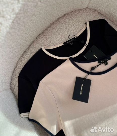 Massimo dutti футболка женская трикотажная