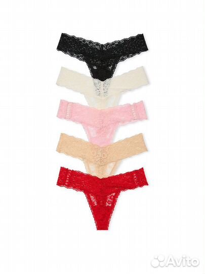 Набор кружевных трусиков Victoria's Secret М
