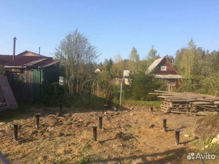 Винтовой фундамент