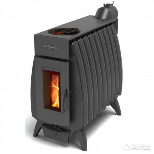 Печь отопительная огонь-батарея 9 антрацит (тмф)