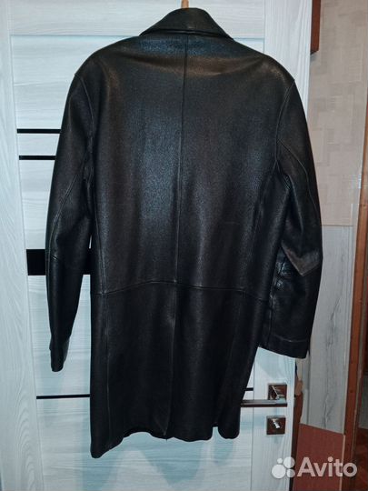 Мужской кожаный френч