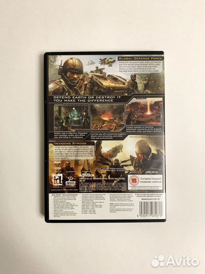 Enemy Territory Quake Wars лицензия Англия DVD-box