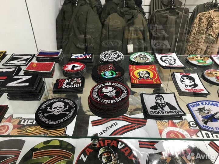 Нашивки патчи шевроны разные и на заказ