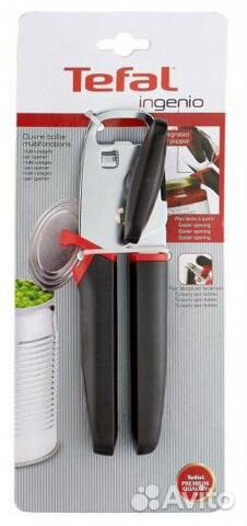 Консервный нож tefal ingenio K2070514 купить в Москве | Товары для дома ...