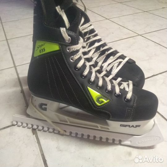 Коньки хоккейные Graf Super 035