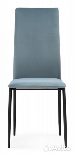 Стул Tod light blue - black