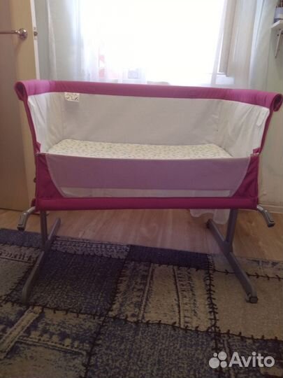 Кроватка-люлька приставная
