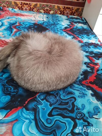 Шапка женская песец