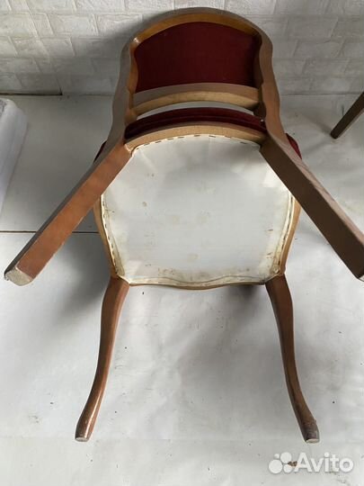 Стулья из дерева бу 3шт винтаж