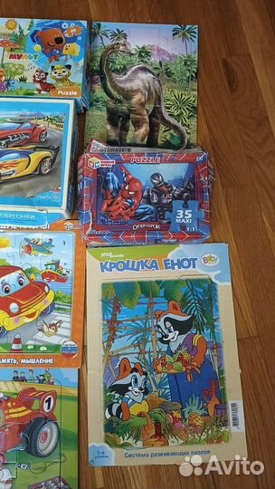 Пазлы для мальчика 3-5 лет