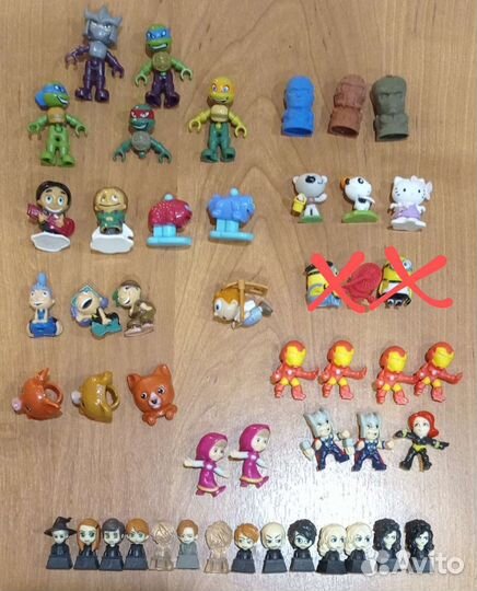 Игрушки из киндер-сюрпризов