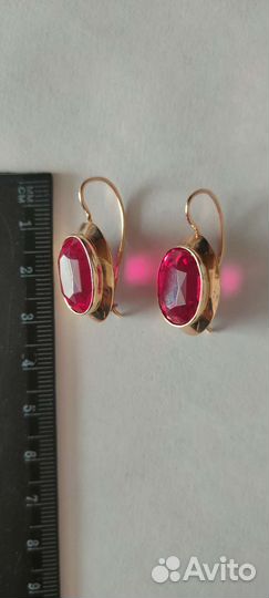 Серьги 583 пробы СССР