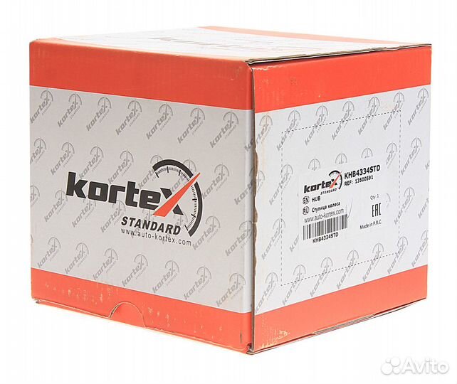 Ступица chevrolet Aveo (12) задняя kortex