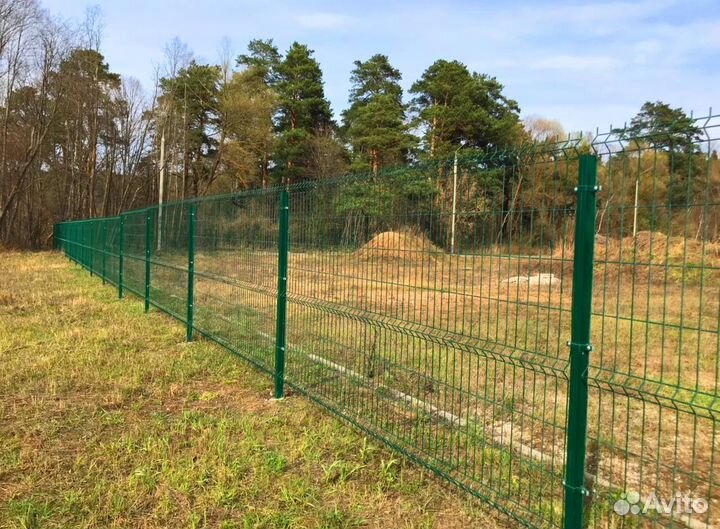 Забор 3Д гитерра под ключ