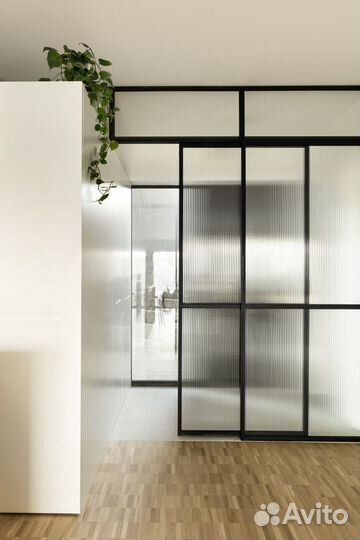 Межкомнатные лофт перегородки и двери