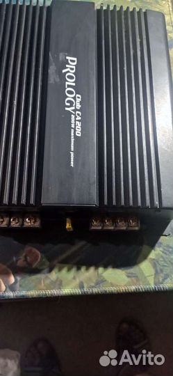 Автомобильный усилитель 2 канальный