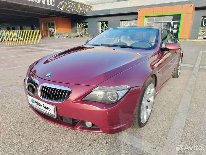 BMW 6 серия 4.4 AT, 2005, 105 000 км