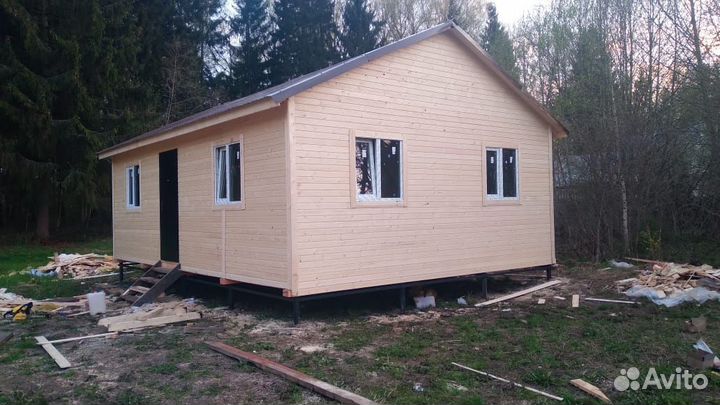 Каркасный дачный домик