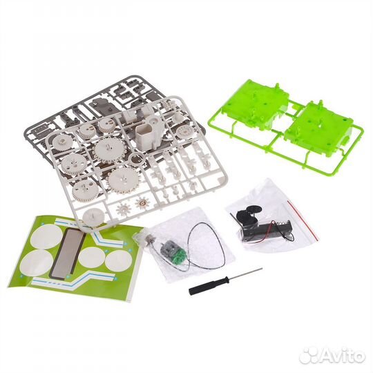 Конструктор «Квадробот», 4 варианта сборки