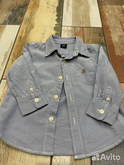 Рубашки пакетом на мальчика 86 92