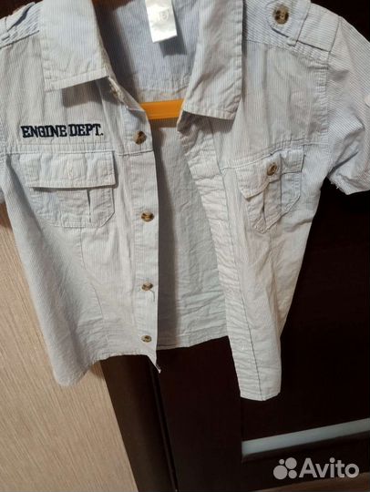 Рубашка мальчику 116